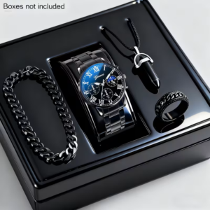 4pcs Men's Watch Set